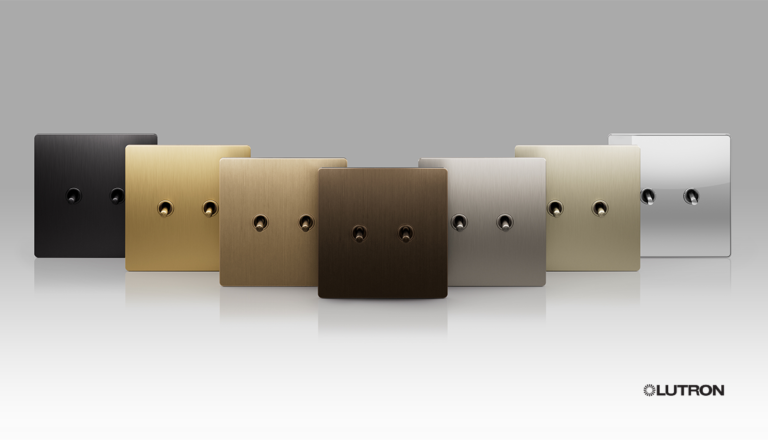 Various light switch plates in colors